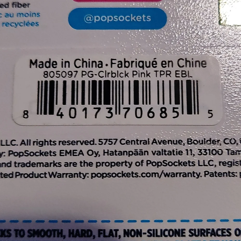 Popsocket Clrbick Pink - Picture 3 of 3